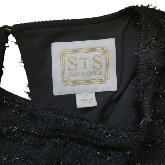 Sail to Sable Black Dress | Size 2 - Picture 5 of 7